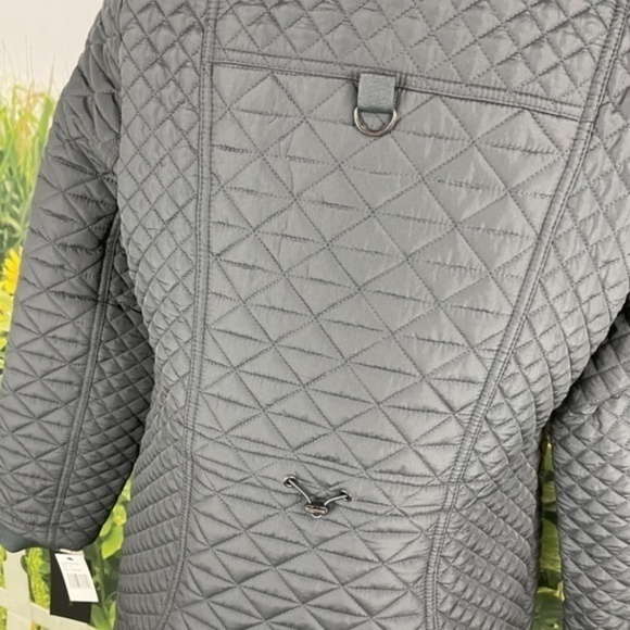 WEATHERPROOF Graphite Walker Quilted Jacket Medium - Picture 15 of 17